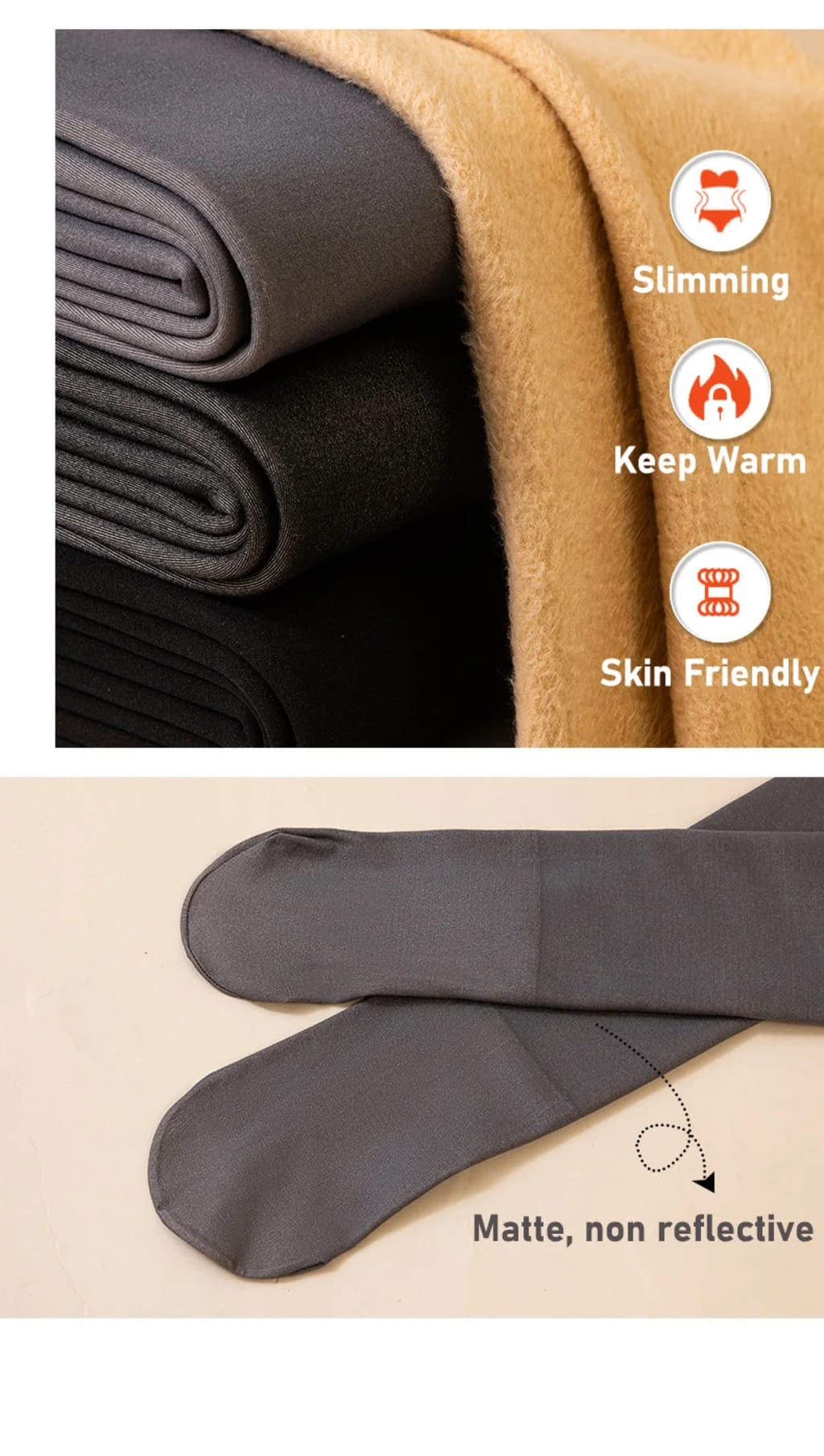 levear fleece leggings